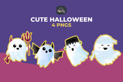 Cute Halloween Clipart Product Image 1