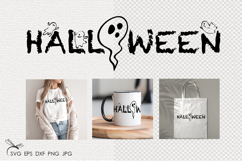 Halloween inscription svg files for cricut Product Image 1