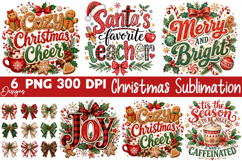 Christmas Sublimation Designs, Christmas sublimation Product Image 1
