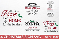 Christmas Sign SVG Product Image 1