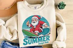 Summer Sleigh Ride Svg | Christmas Svg | Shirt Svg Product Image 1