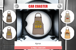 Car Coaster Apron Product Image 1