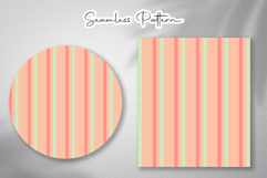Fruity Pastel Stripe Seamless Digital Paper Bundle Product Image 4