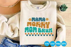 Mother's day retro SVG Design, Mom design Product Image 2
