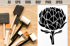 Stencils Artichoke SVG Product Image 2