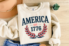 America Est 1776 Svg | 4th of july Svg | Shirt Svg Product Image 2