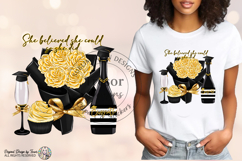 Graduation Celebration PNG She Believed She Could So She Did Product Image 3