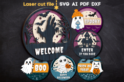 Halloween Bundle SVG laser cut files for Glowforge Product Image 1