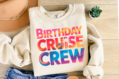 Birthday Cruise Crew svg | Svg Files for Cricut | Shirt Svg Product Image 2
