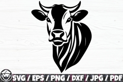 Cow Face x90 Silhouette BUNDLE Product Image 4