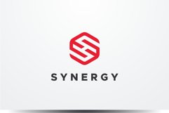 Synergy - Letter S Hexagon Logo Template Product Image 1