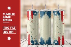 American Flag Tumbler Wrap Design Product Image 1