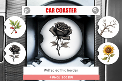 Wilted Garden Car Coaster Product Image 1