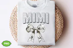 Floral Mimi Coquette Bow PNG | Mother's Day PNG Product Image 2
