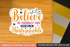 Motivational Svg Design ,sticker Design Product Image 1
