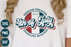 4th of July SVG | America Freedom firework sparkler memories Product Image 2