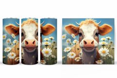 Cow Tumbler Design. Cow Tumbler Sublimation Product Image 2