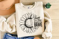 Home of the free because of the brave svg | Shirt Svg Product Image 2