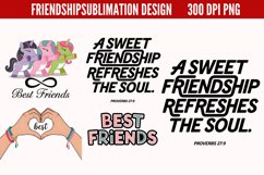 Friendship Sublimation Bundle PNG Product Image 2