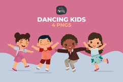 Kids Dancing Clipart Product Image 1