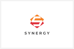 Synergy - Geometric Letter S Logo Design Vector Product Image 1