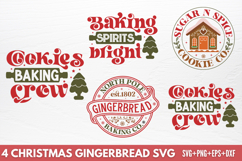 Christmas Gingerbread SVG Product Image 1