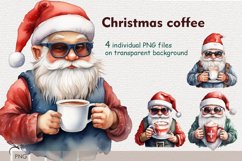 Christmas coffee Clipart Product Image 1