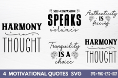 Motivational Quotes Designs SVG Product Image 1