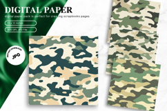 camouflage Pattern Background Wallpaper Military Gift Wrap Product Image 1