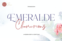 Emeralde - Chamerions Stylish Font Duo Product Image 1