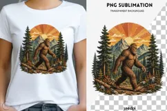 Big foot png design for T-shirts Product Image 1