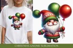 Christmas gnome sublimation, Christmas gnomes clipart bundle Product Image 3