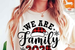 Funny Christmas Family SVG, Christmas 2025 Family Shirt Product Image 2