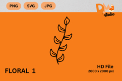 Floral Graphic Element Product Image 1