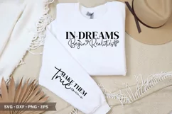 Imagine Victory SVG - Mother's Day Sleeve T shirt Design Product Image 1