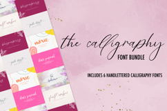 The Calligraphy Font Bundle Product Image 1