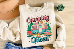 Camping Queen svg | Svg Files for Cricut | Shirt Svg Product Image 2