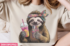 Sloth Sublimation Bundle PNG Product Image 7