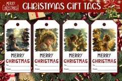 Christmas Angel Gift Tag Designs, Christmas Product Tags Product Image 1