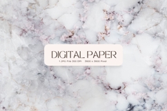White Marble Texture Background Wallpaper Stone Backdrops183 Product Image 1