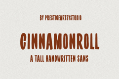 CinnamonRoll A Tall Sans Serif Font Product Image 1