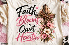 Held Together by Gentle Grace Shirt PNG, Colorful Christian Product Image 1