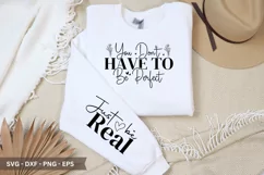 You Are Enough SVG - Motivational Sleeve T shirt Design Product Image 1