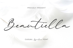Beautiella - Casual Signature Script Font Product Image 1