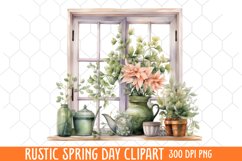 Rustic Spring Clipart, Spring Clipart Product Image 1