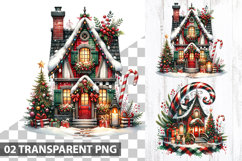 Christmas Sublimation Clipart Bundle - Christmas PNG files Product Image 2