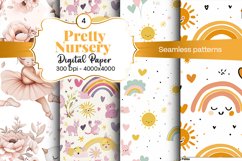 Nursery Seamless patterns and Seamless backgrounds Product Image 1