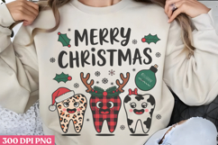 Merry Christmas PNG, Dental Sublimation PNG Product Image 1