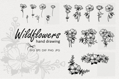 Wildflowers SVG Product Image 1
