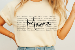 Mama words SVG Product Image 1